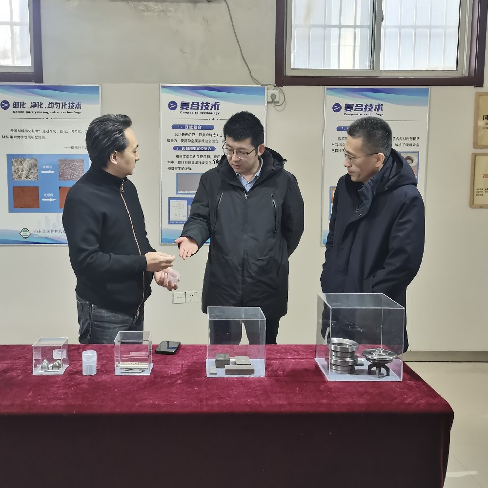 济电所赴山东恒森特种装备有限公司洽谈合作